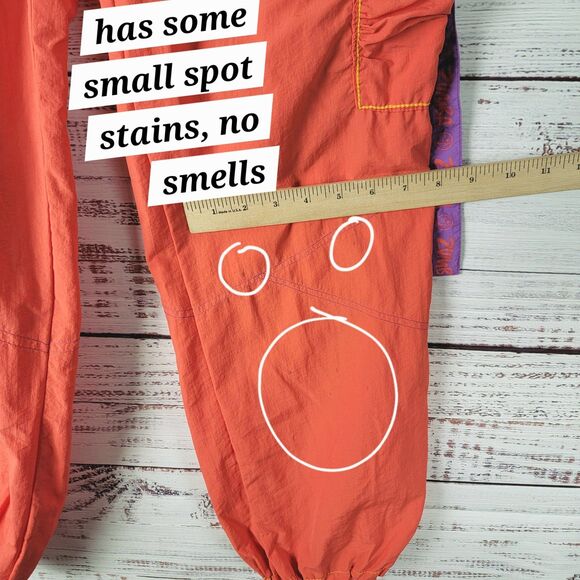 ZUMBA Womens XL Nylon Cargo Pocket Pants Elasticated Dance Fitness High Waist - Picture 3 of 15